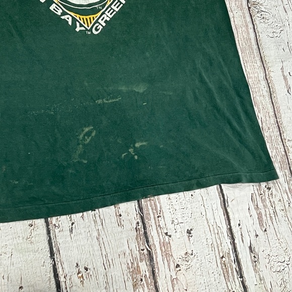Vintage 90s Green Bay Packers Logo 7 NFL Football 1990s Sports Crewneck Tshirt - Picture 4 of 7